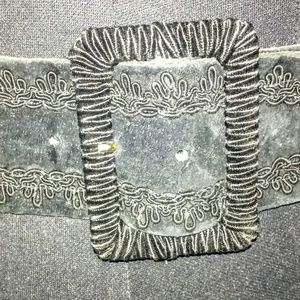 Vintage Anne Klein for Calderon suede belt